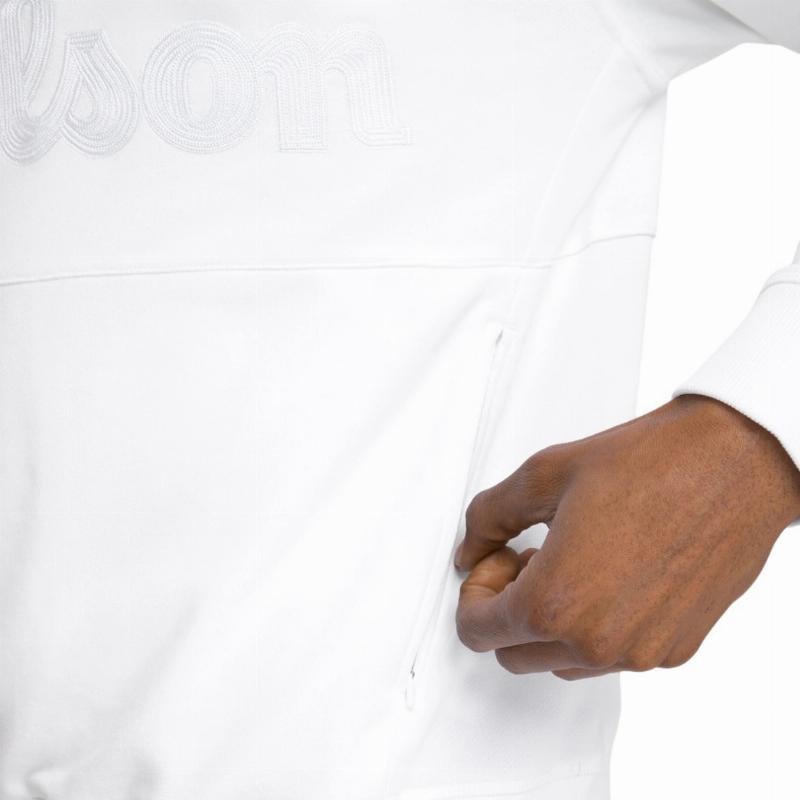 Sudadera Wilson Parkside Half Zip Blanco