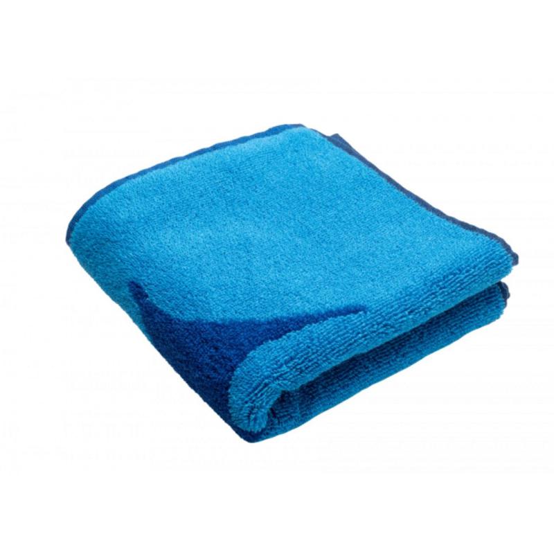 Serviette starvie bleue