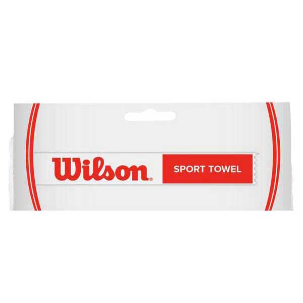 Wilson Sport White Red Grande Handtuch