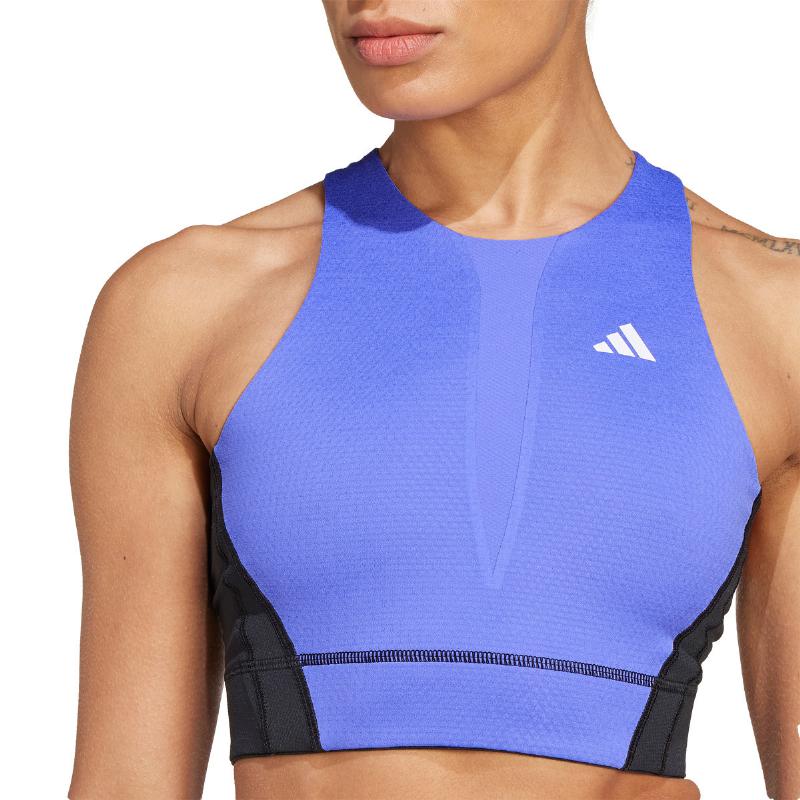 Top adidas Pro Blue Cobalt Black femme