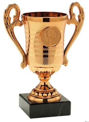 Cup Trophy 14,5 cm di rame