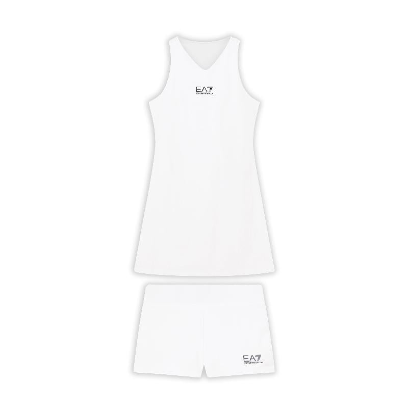 Vestido Armani EA7 Ventus 7 Blanco