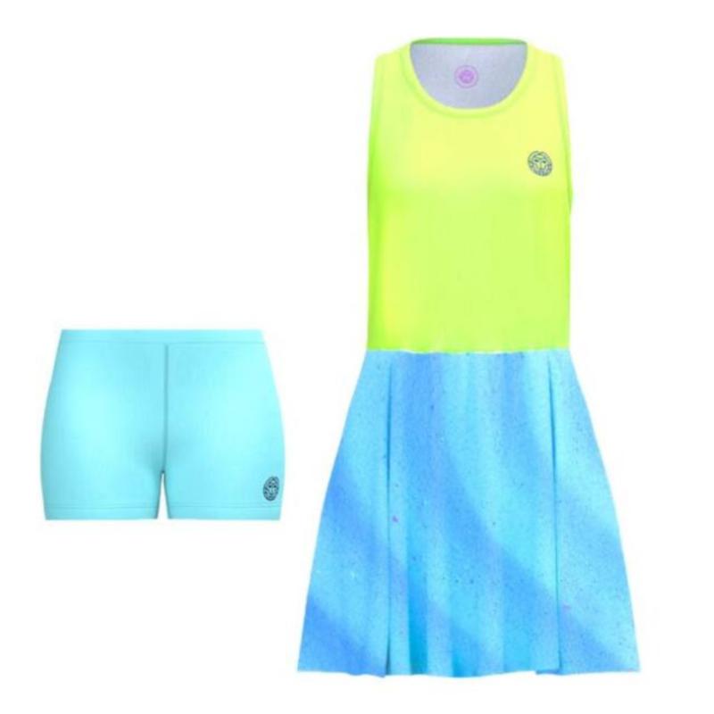 Bidi Badu Beach Spirit 2In1 Dress Yellow Neon Aqua