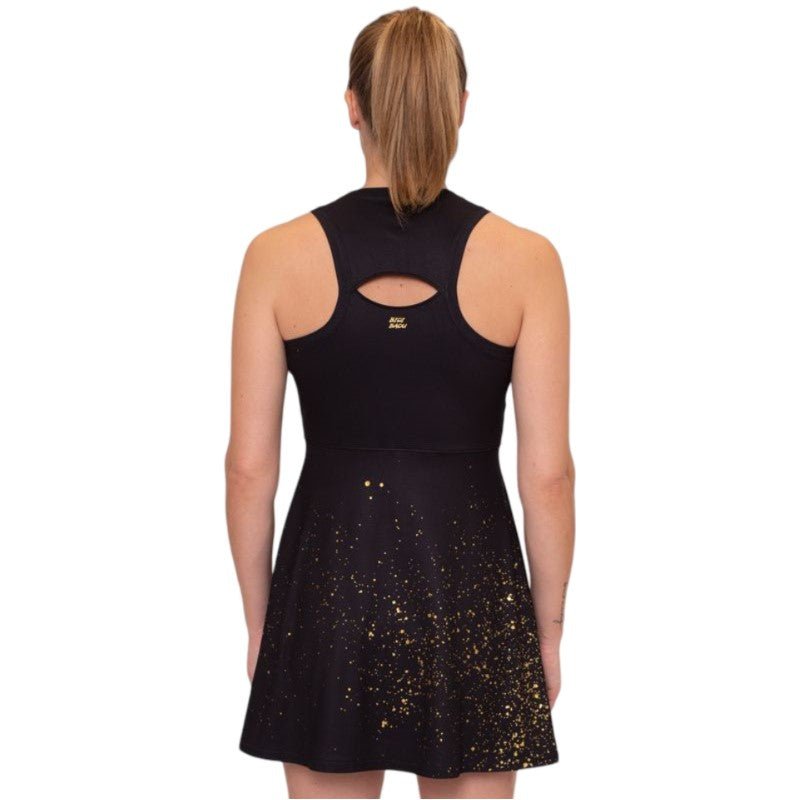 Bidi Badu Paris 2In1 Dress Black Golden