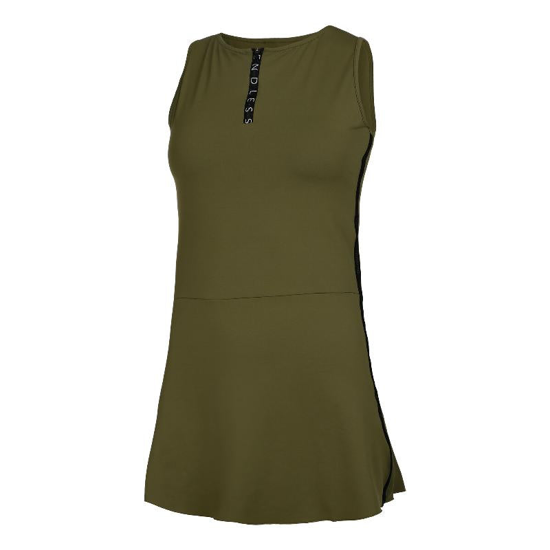 Endless Muse Army Green Dress