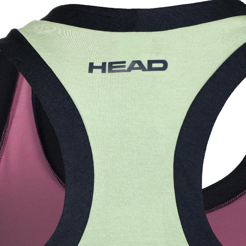 Head Play Tech Pink Green Kleid