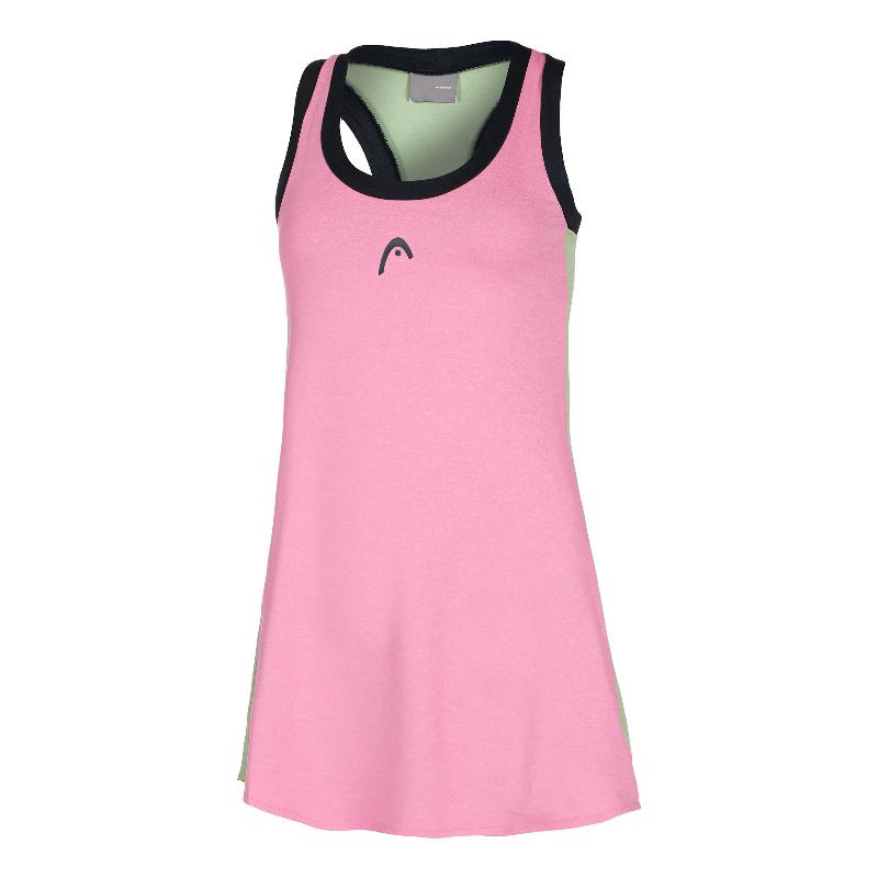 Head Play Tech Pink Green Kleid