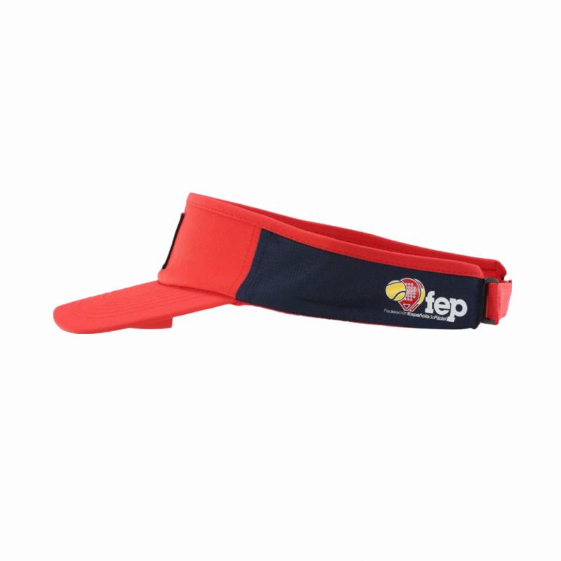 Bullpadel BPVFEP2205 Red Visor