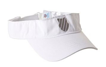 Visera KSwiss Bigshot Blanco Plata