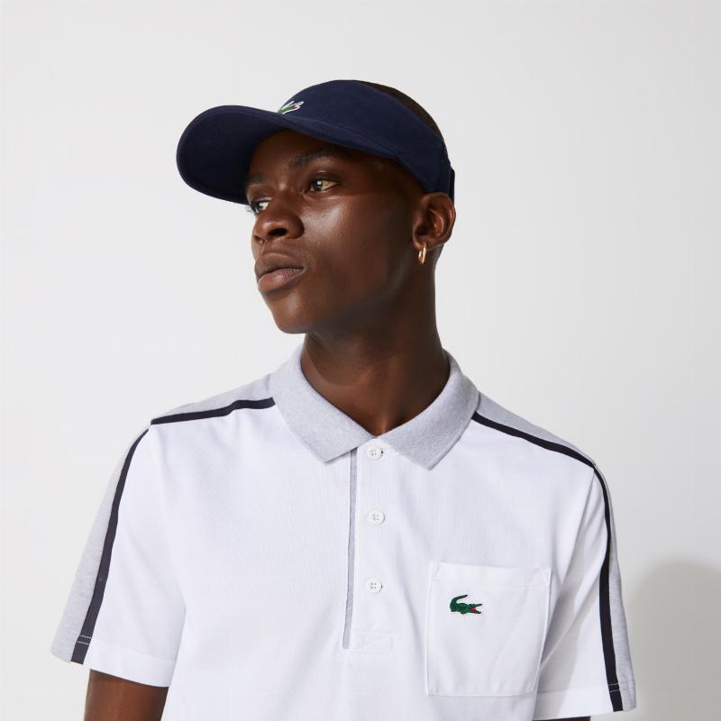 Visiera lacoste blu navy