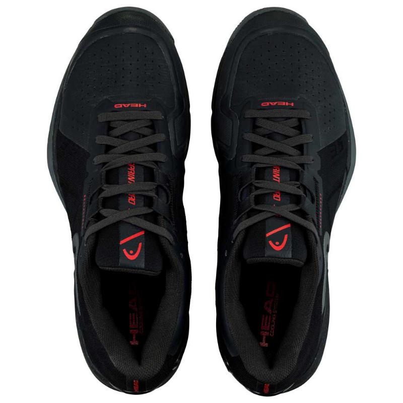 Head Sprint Pro 3.5 Sneaker rosso nero argilloso