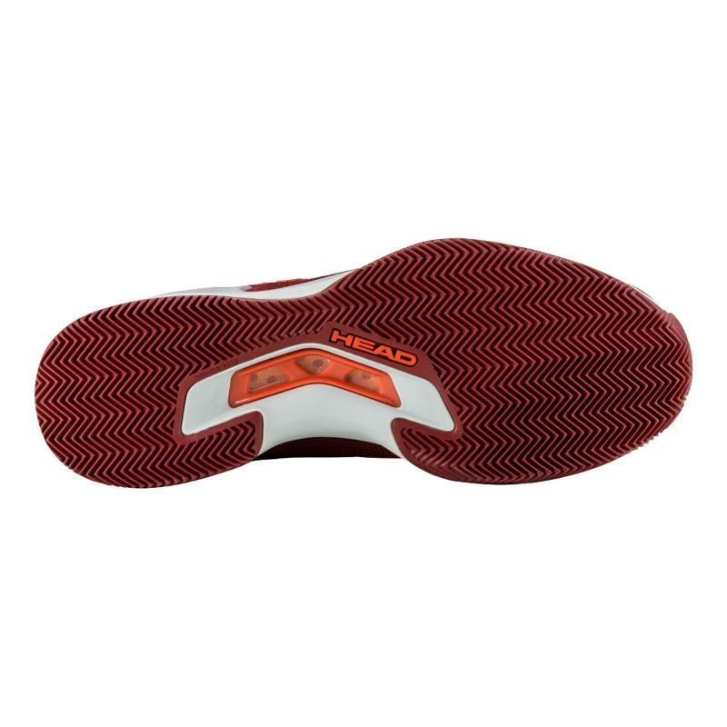 Head Sprint Pro 3.5 Ton Dunkelrot Red Orange Sneakers