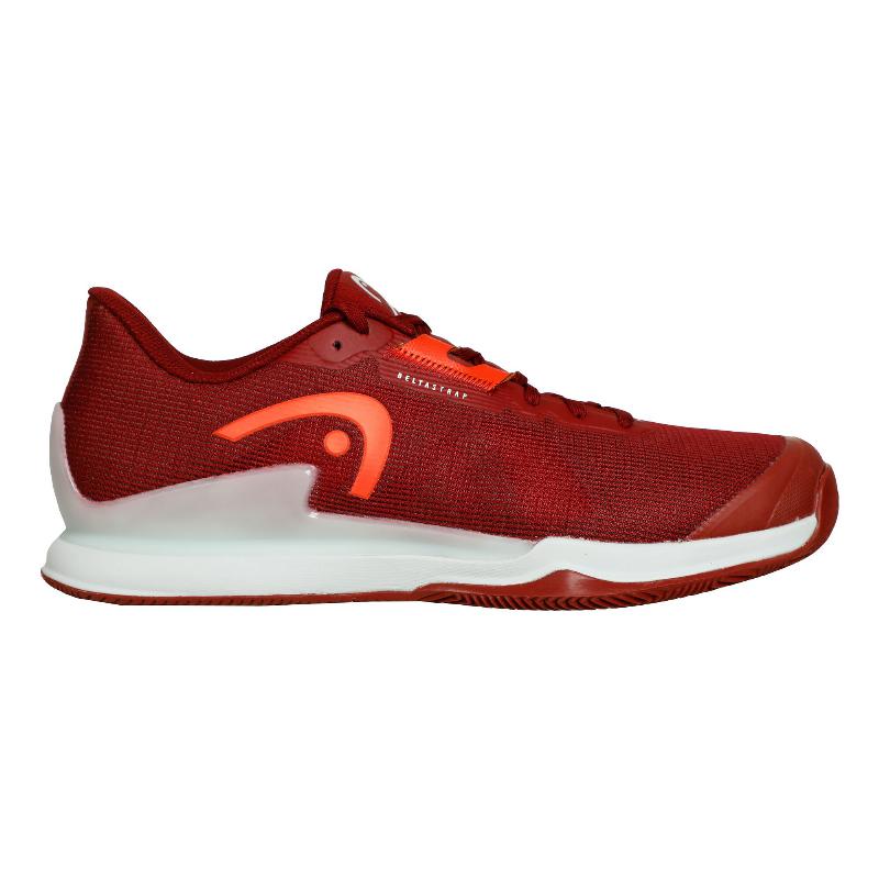 Head Sprint Pro 3.5 Ton Dunkelrot Red Orange Sneakers