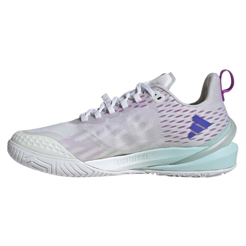 Zapatillas Adidas Adizero Cybersonic Blanco Azul Aqua Mujer