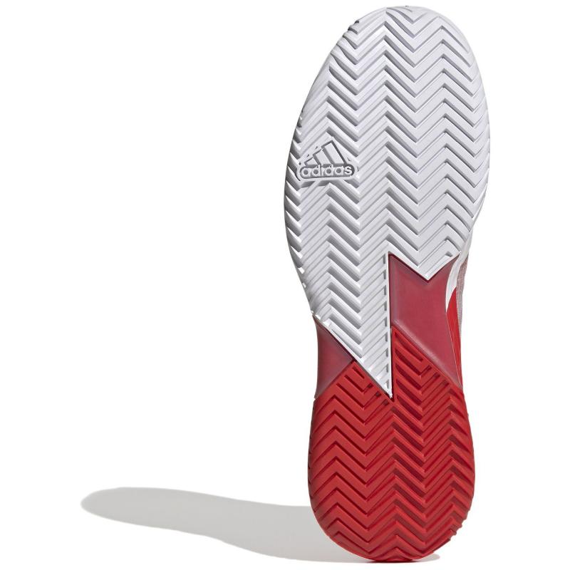 Zapatillas Adidas Adizero Ubersonic 4 Heat Rojo Vivo Blanco