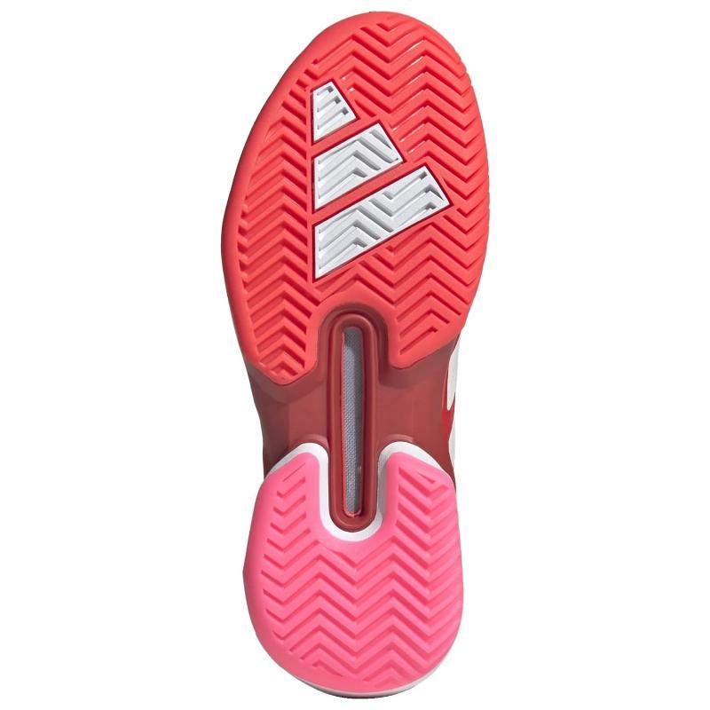 Zapatillas Adidas Adizero Ubersonic 5 Rojo Blanco Rosa Mujer