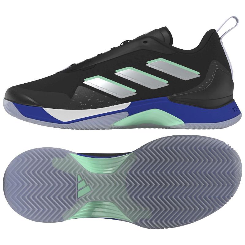 Adidas Avacourt Black Silver Women's Sneakers