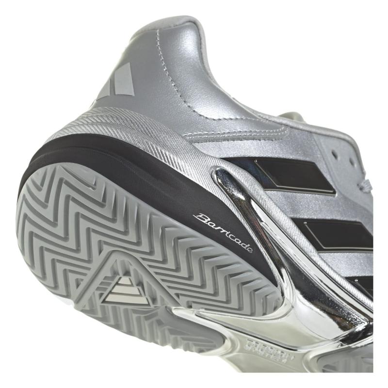 Zapatillas Adidas Barricade 13 Plata Negro