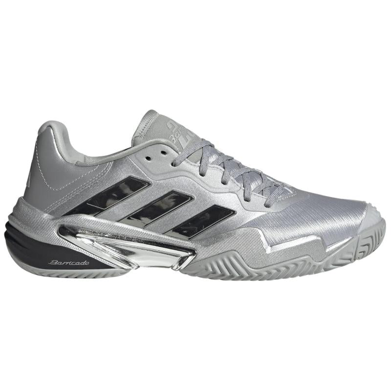 Zapatillas Adidas Barricade 13 Plata Negro