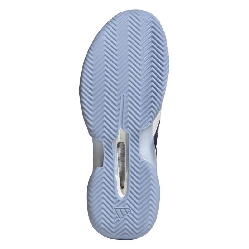 Adidas Barricade 14 Clay White Blue Women's Shoes