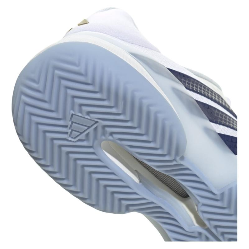 Adidas Barricade 14 Clay White Blue Women's Shoes