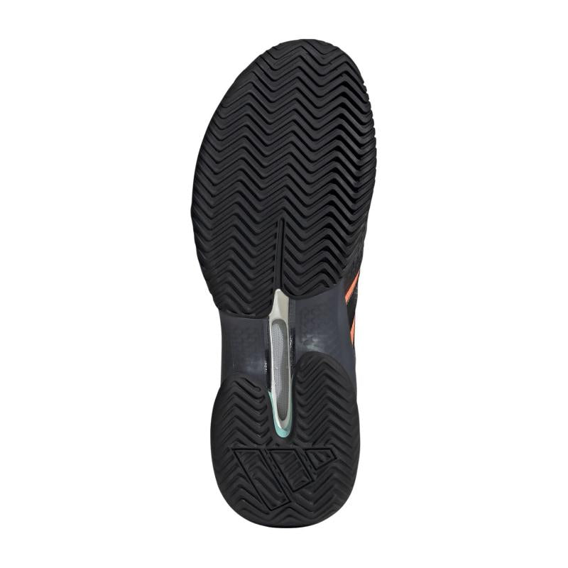 Zapatillas Adidas Barricade 14 Naranja Negro Aqua