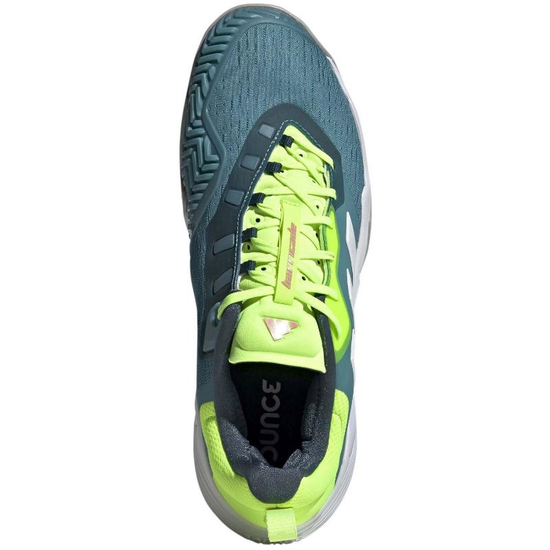 Zapatillas Adidas Barricade Verde Artic Fluor