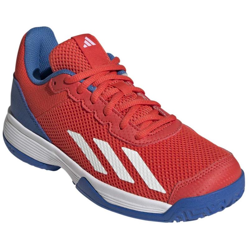 Zapatillas Adidas Courtflash Rojo Azul Junior