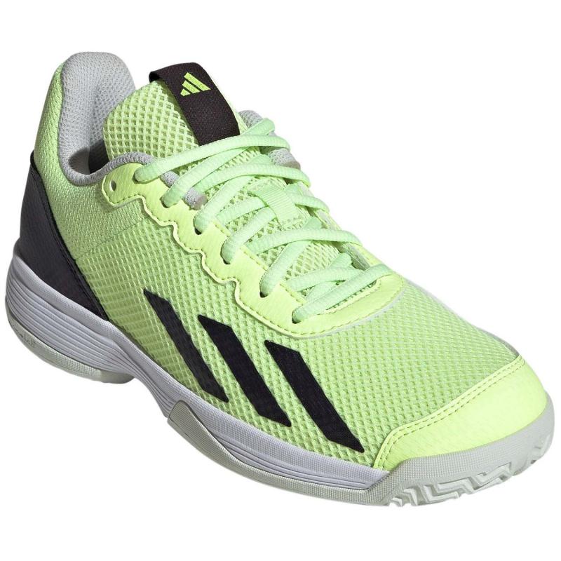 Adidas Courtflash Green Fluor Junior Sneakers