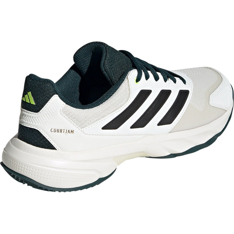Zapatillas Adidas CourtJam Control Clay Blanco Negro Verde