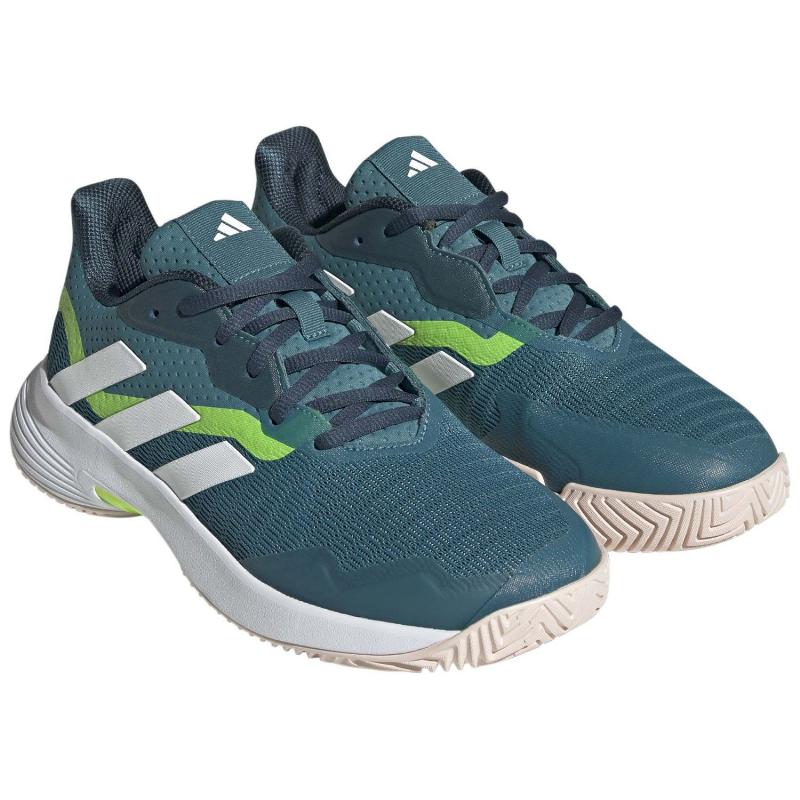 Zapatillas Adidas CourtJam Control Verde Artic Blanco Mujer