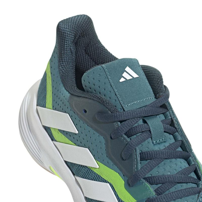 Zapatillas Adidas CourtJam Control Verde Artic Blanco Mujer