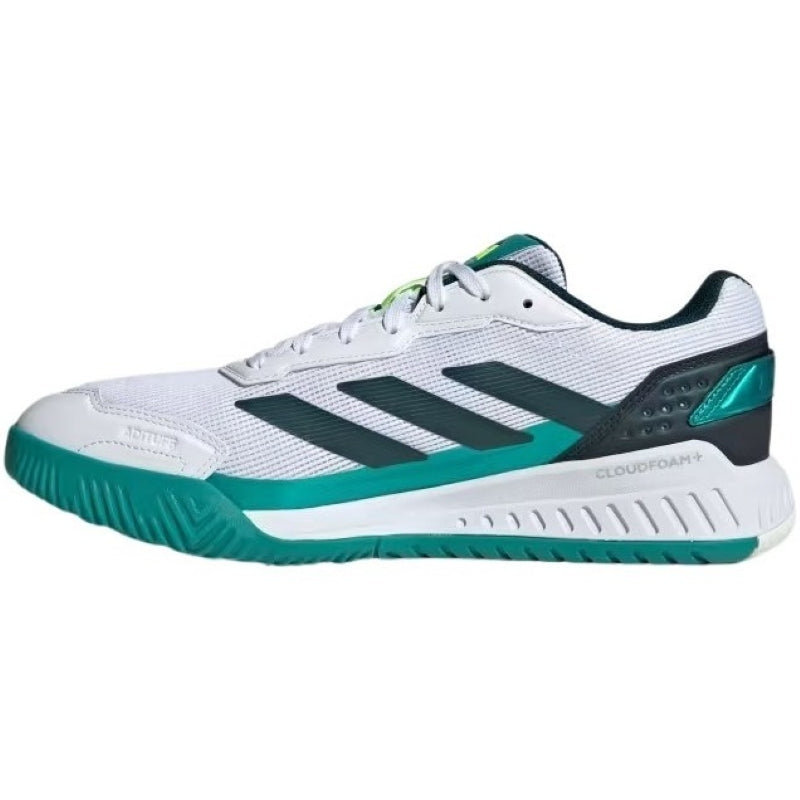 Zapatillas Adidas Courtquick Padel Blanco Verde
