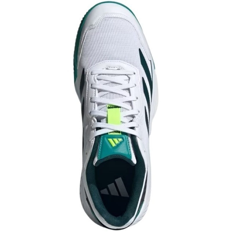 Zapatillas Adidas Courtquick Padel Blanco Verde