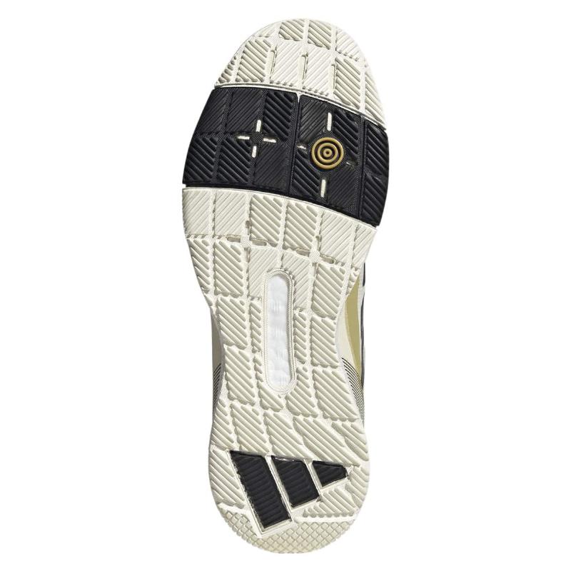 Zapatillas Adidas Crazyquick Boost Padel Blanco Negro Oro