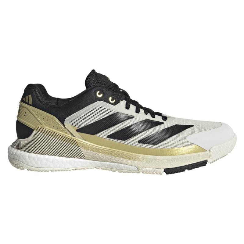 Zapatillas Adidas Crazyquick Boost Padel Blanco Negro Oro