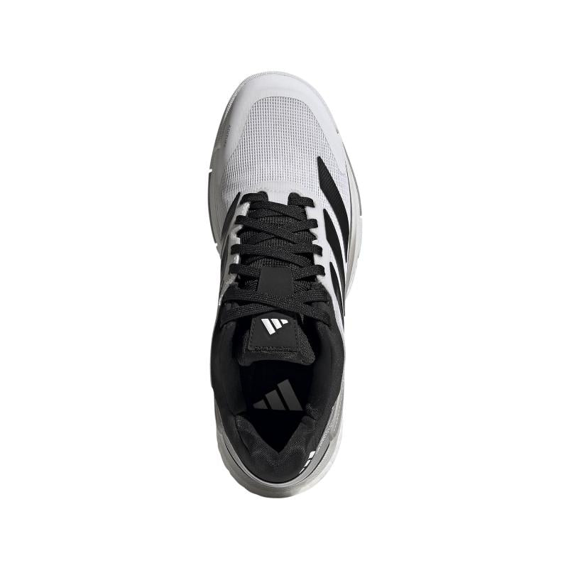 Zapatillas Adidas Crazyquick Boost Padel Blanco Negro Plata