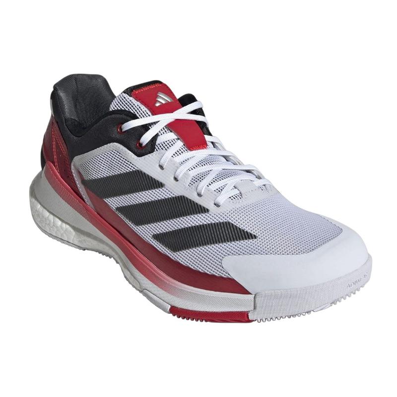 Zapatillas Adidas Crazyquick Boost Padel Blanco Negro Rojo