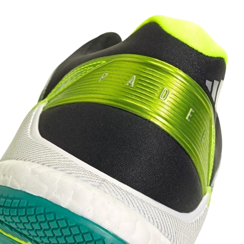 Zapatillas Adidas Crazyquick Boost Padel Blanco Negro Verde