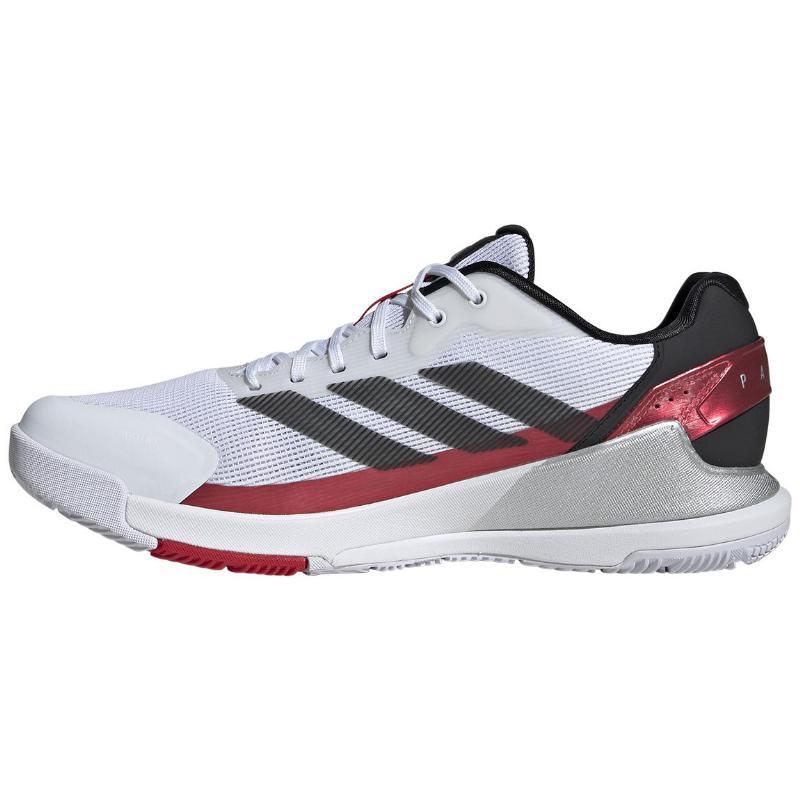 Scarpe da padel Adidas Crazyquick LS Bianche Nere Rosse