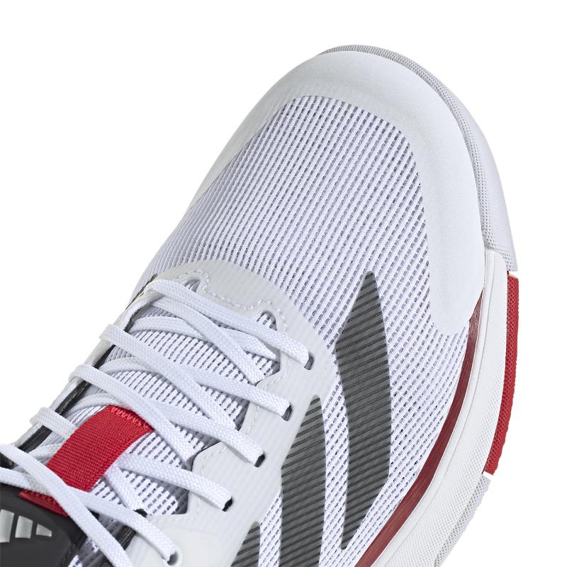 Scarpe da padel Adidas Crazyquick LS Bianche Nere Rosse
