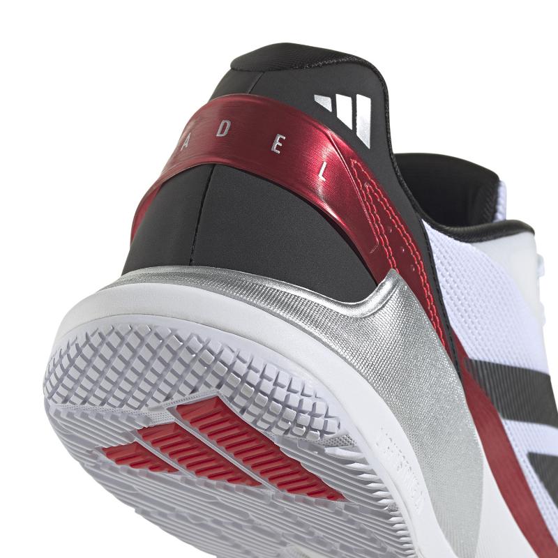Scarpe da padel Adidas Crazyquick LS Bianche Nere Rosse