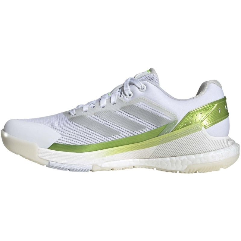 Zapatillas Adidas Crazyquick Padel Blanco Lucid Limon Mujer