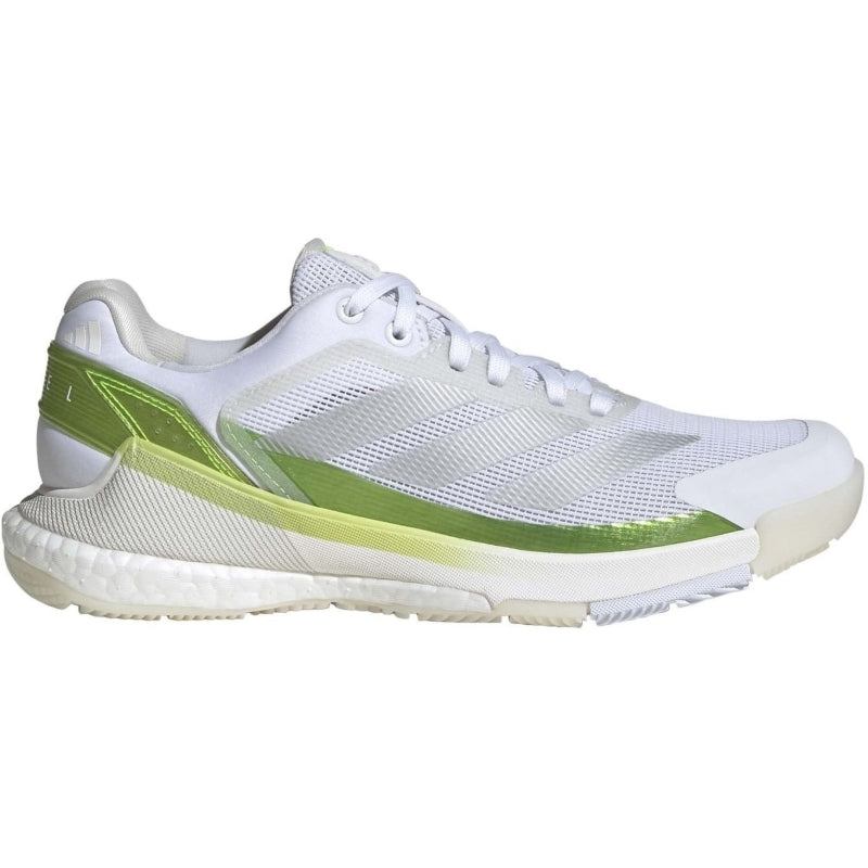 Zapatillas Adidas Crazyquick Padel Blanco Lucid Limon Mujer