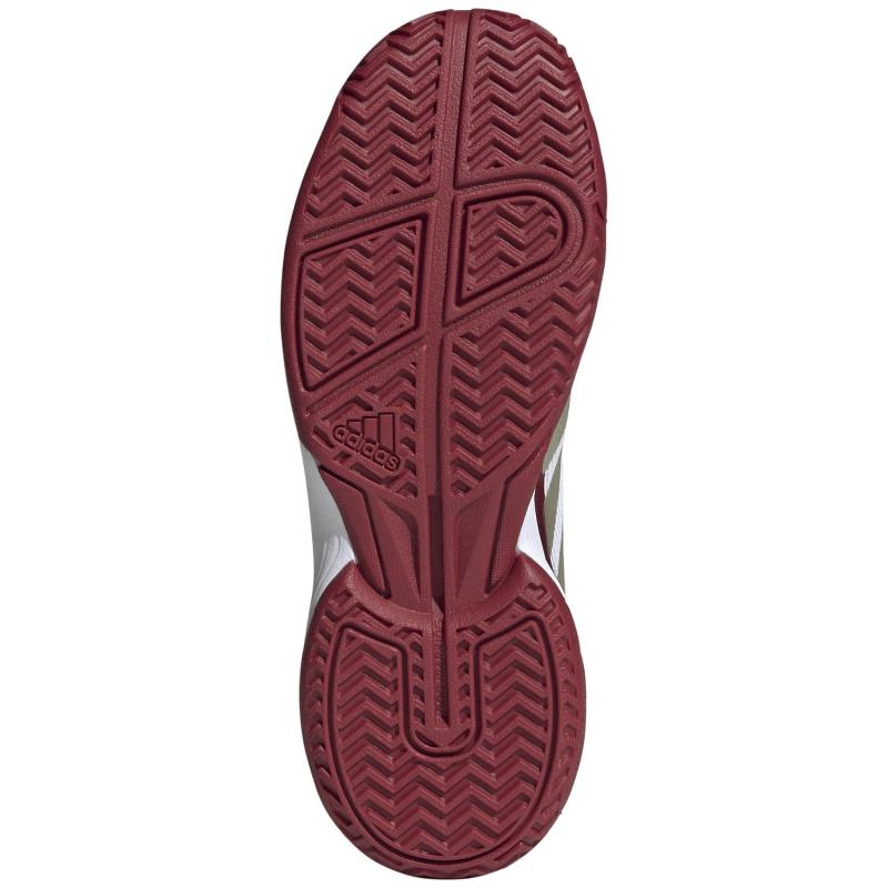 Zapatillas Adidas Crazyquick Padel Blanco Rojo