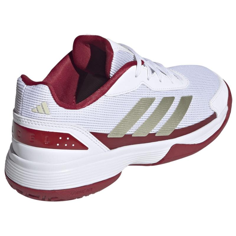 Zapatillas Adidas Crazyquick Padel Blanco Rojo
