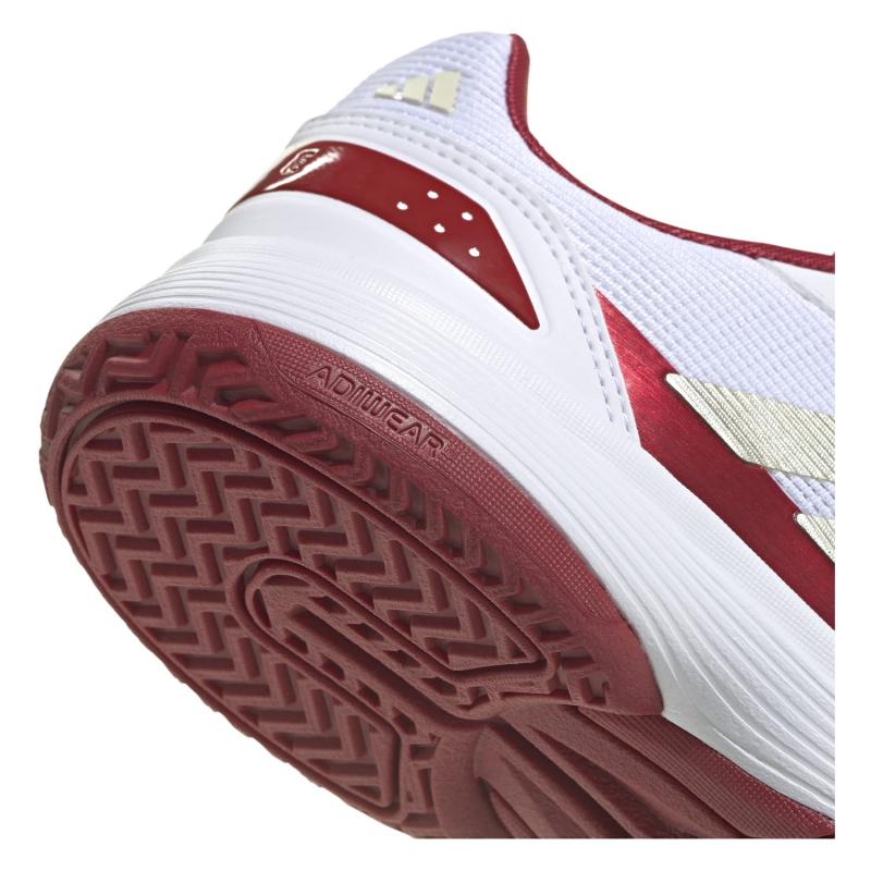 Zapatillas Adidas Crazyquick Padel Blanco Rojo