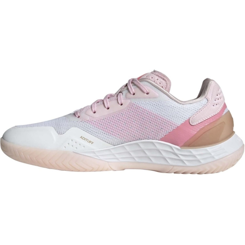 Zapatillas Adidas Defiant Speed 2 Blanco Perla Rosa Mujer