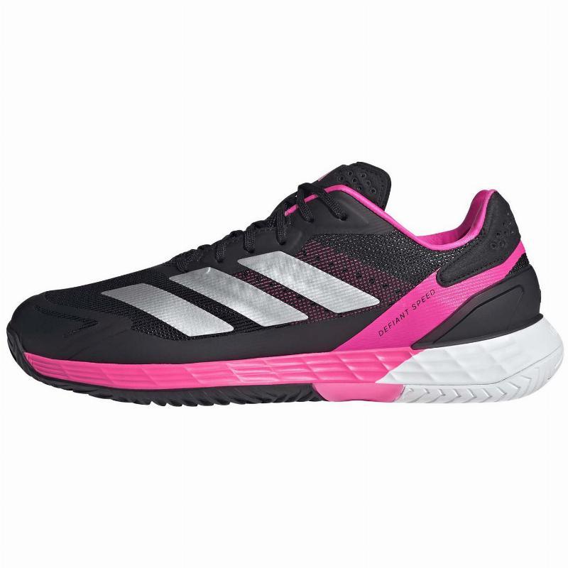 Zapatillas Adidas Defiant Speed 2 Negro Rosa Plata