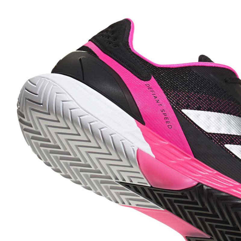 Zapatillas Adidas Defiant Speed 2 Negro Rosa Plata